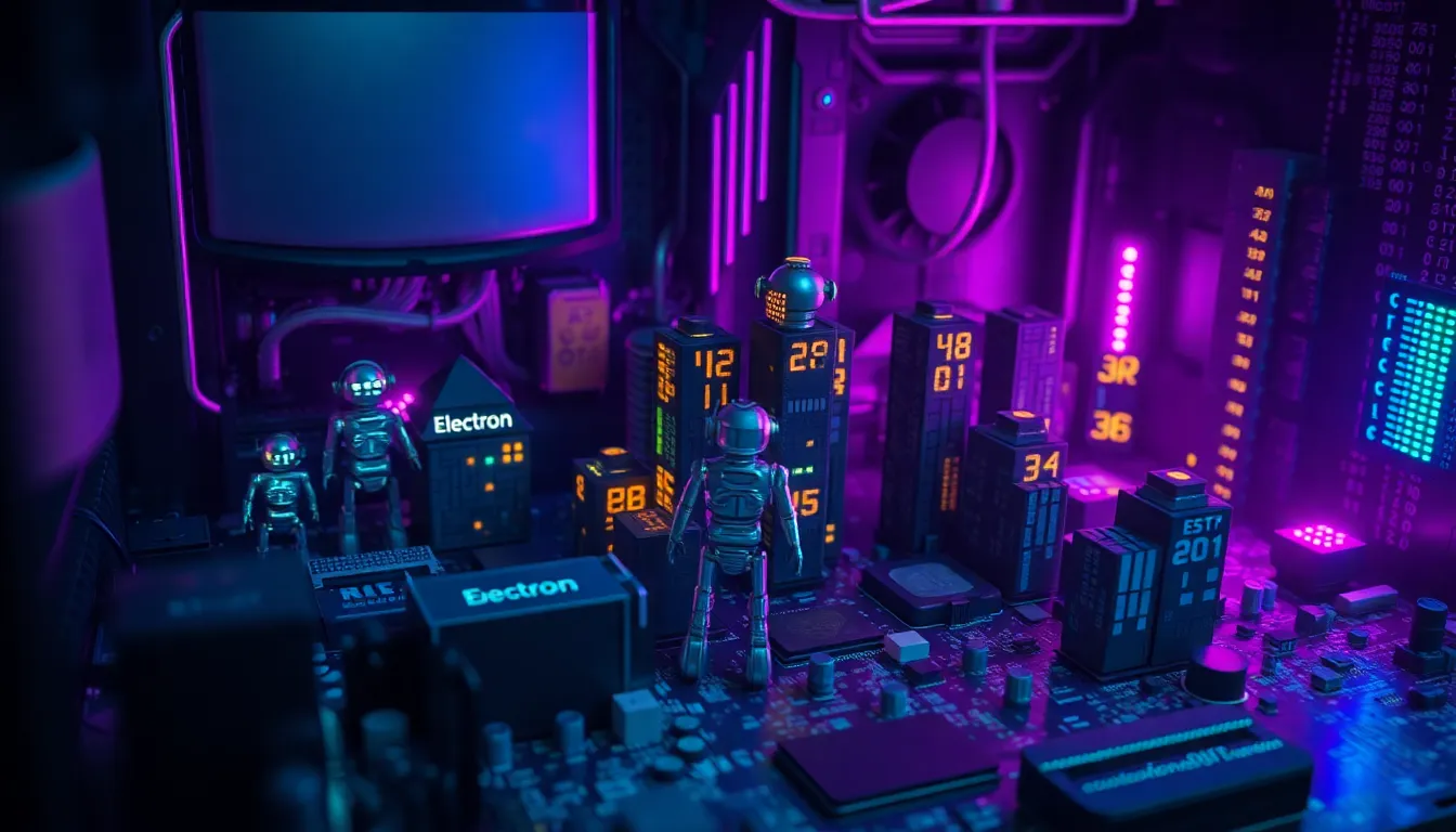 Atom Editor: Technical Analysis of Electron's Rise and Fall